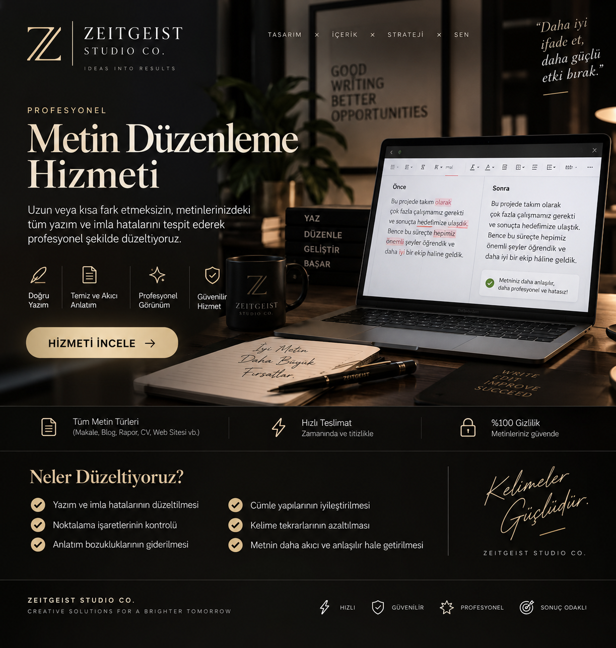Profesyonel Metin Düzenleme | Yazım ve İmla Hatalarını Düzeltiyorum görsel 2